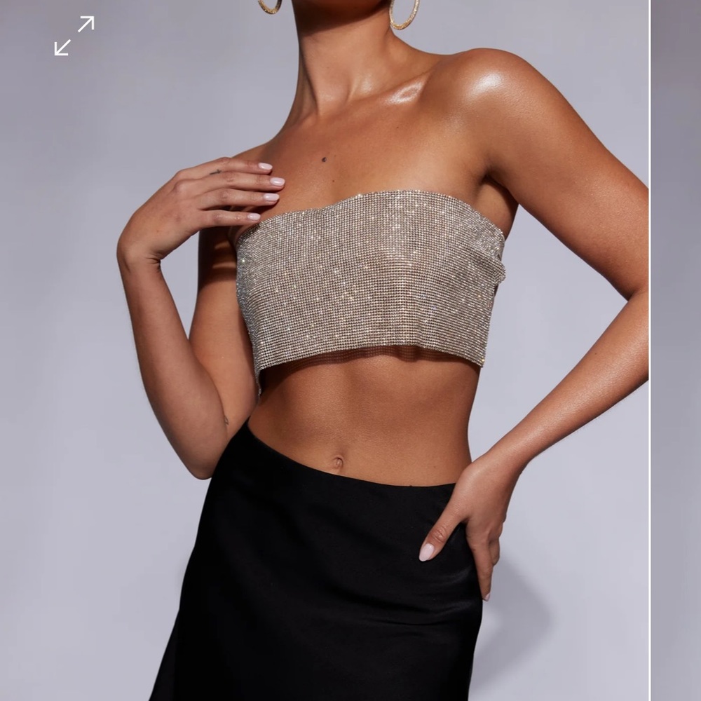 Meshki diamante bandeau- never worn